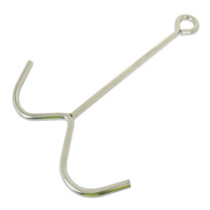 HARNESS HOOK 2 PRONG CP
