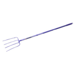 RED GORILLA® 4 PRONG MANURE FORK STRAIGHT HANDLE PURPLE