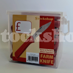 RED FARM KNIFE (30PCS)