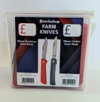 RED/BLUE MIXED KNIFE PACK(30PC
