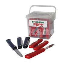 RED/BLUE MIXED KNIFE PACK(30PC
