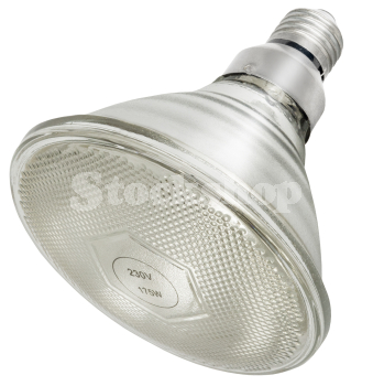 STOCKSHOP PAR38 HEATLAMP BULB 175W CLEAR (E27) STOCKSHOP PAR38 HEATLAMP BULB 175W CLEAR (E27)