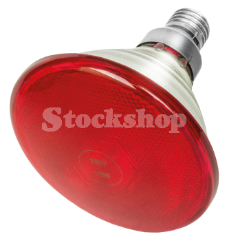 STOCKSHOP PAR38 HEATLAMP BULB 175W RED (E27) STOCKSHOP PAR38 HEATLAMP BULB 175W RED (E27)
