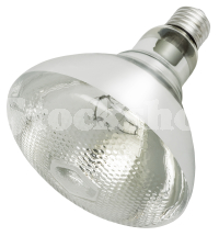 STOCKSHOP HEATLAMP BULB 175W CLEAR (E27) HARD GLASS STOCKSHOP HEATLAMP BULB 175W CLEAR (E27) HARD GLASS