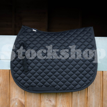 ESSENTIALS NUMNAH BLACK PONY/COB ESSENTIALS NUMNAH BLACK PONY/COB