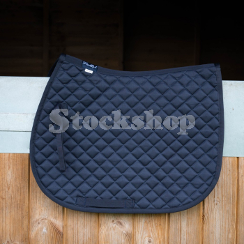 ESSENTIALS NUMNAH NAVY PONY/COB ESSENTIALS NUMNAH NAVY PONY/COB