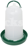 3L GREEN AND WHITE DRINKER