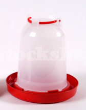 6L RED AND WHITE DRINKER