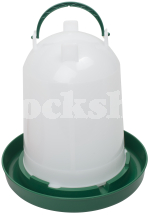 6L GREEN AND WHITE DRINKER