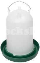 12L GREEN AND WHITE DRINKER