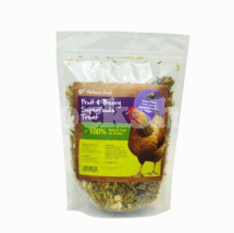 NATURES GRUB FRUIT & BERRY SUPERFOODS POULTRY TREAT 600G