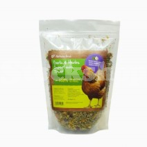 NATURES GRUB GARLIC & HERB SUPERFOODS POULTRY TREAT 600G