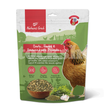 NATURES GRUB GARLIC, HERBS & SEAWEED WITH PROBIOTICS 300G