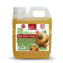 NATURES GRUB ORGANIC APPLE & GARLIC CIDER VINEGAR 1L