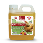 NATURES GRUB ORGANIC APPLE & GARLIC CIDER VINEGAR 1L