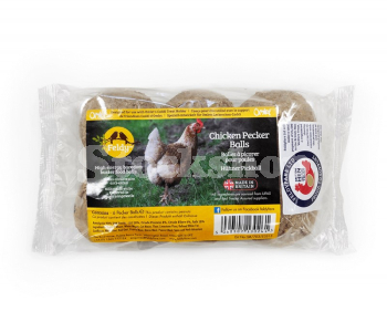FELDY ORIGINAL CHICKEN PECKER BALLS 110G (6) FELDY ORIGINAL CHICKEN PECKER BALLS 110G (6)