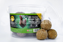 FELDY GRAZER CHICKEN PECKER BALLS 110G (25) FELDY GRAZER CHICKEN PECKER BALLS 110G (25)