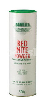BARRIER RED MITE POWDER 500G BARRIER RED MITE POWDER 500G