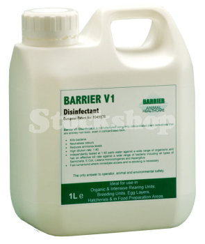 BARRIER V1 SPRAY DISINFECTANT CONCENTRATE 1L BARRIER V1 SPRAY DISINFECTANT CONCENTRATE 1L