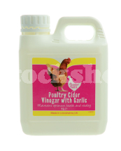 BATTLES POULTRY CIDER VINEGAR & GARLIC 1LT