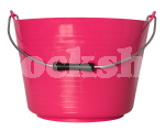 FLEXIBLE GORILLA BUCKET PINK 22L