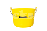 FLEXIBLE GORILLA BUCKET YELLOW 22L