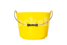 FLEXIBLE GORILLA BUCKET YELLOW 22L FLEXIBLE GORILLA BUCKET YELLOW 22L