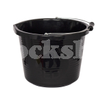 RED GORILLA® 3 GALLON BLACK PREMIUM BUCKET