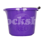 RED GORILLA® 3 GALLON PURPLE PREMIUM BUCKET RED GORILLA® 3 GALLON PURPLE PREMIUM BUCKET