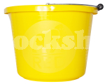 RED GORILLA® 3 GALLON YELLOW PREMIUM BUCKET RED GORILLA® 3 GALLON YELLOW PREMIUM BUCKET