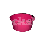 RED GORILLA® 15L SHALLOW BUCKET PINK