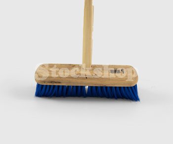 10.5Inch SOFT SWEEPING BROOM WITH HANDLE (BLUE PVC) 10.5Inch SOFT SWEEPING BROOM WITH HANDLE (BLUE PVC)