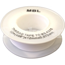 PTFE THREADSEAL TAPE(12MMX12M)