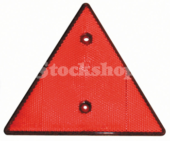RED - REFLECTIVE TRIANGLE RED - REFLECTIVE TRIANGLE