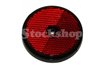CIRCULAR REFLECTOR - RED CIRCULAR REFLECTOR - RED