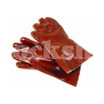 10" RED PVC GAUNTLET (Pr)