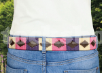CUROLI<sup>(TM)</sup> PAMPAS PINK BELT 34/36"