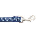 POLKA DOT LEAD 19MM X 1M BLUE POLKA DOT LEAD 19MM X 1M BLUE