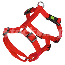 N/HARNESS LARGE 55-76CM RED