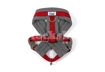 PADDED HARNESS RED MEDIUM 41-53CM PADDED HARNESS RED MEDIUM 41-53CM