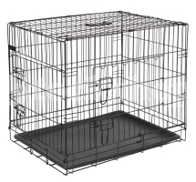 COLLAPSIBLE DOG CRATE MEDIUM 76 x 54 x 64cm COLLAPSIBLE DOG CRATE MEDIUM 76 x 54 x 64cm