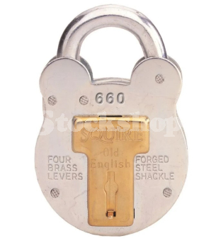 SQUIRE OLD ENGLISH P/LOCK 10MM SQUIRE OLD ENGLISH P/LOCK 10MM