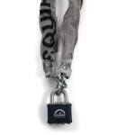 STEEL CHAIN & P/LOCK SET 5MM