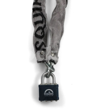 STEEL CHAIN & P/LOCK SET 5MM STEEL CHAIN & P/LOCK SET 5MM