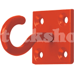HOOK ON PLATE RED