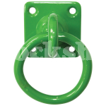 PLATE TIE RING GREEN