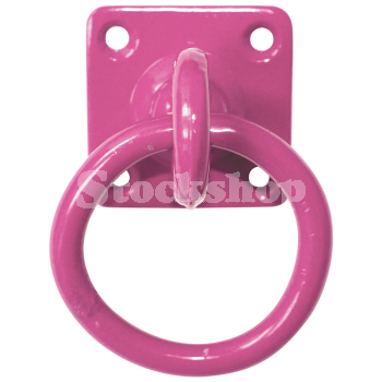PLATE TIE RING PINK PLATE TIE RING PINK