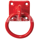 PLATE TIE RING RED