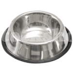 S/STEEL ANTISLIP BOWL 900ML