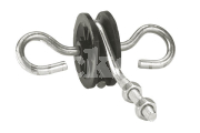 POLE GATE HANDLE INSULATOR X 2